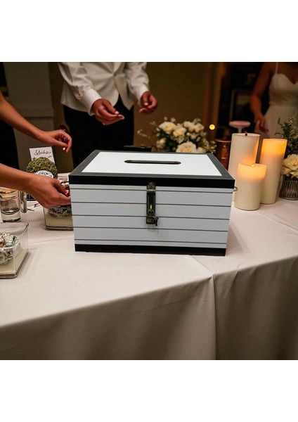 Kilitli, Ahşap Takı/çeyiz Sandığı (Nişan-Kına-Düğün-Sünnet Takı Toplama) fırsatları