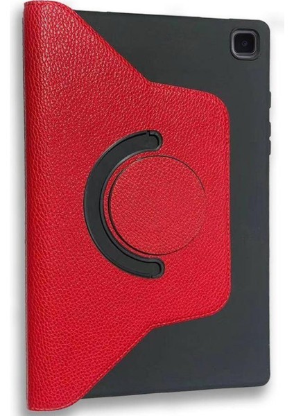 I-Stone Dönerli Tablet Kılıfı Galaxy Tab A7 SM-T500 Universal Dönerli Standlı Tablet Kılıfı Kırmızı