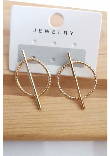 Renkli Şekilli Tarz Küpe