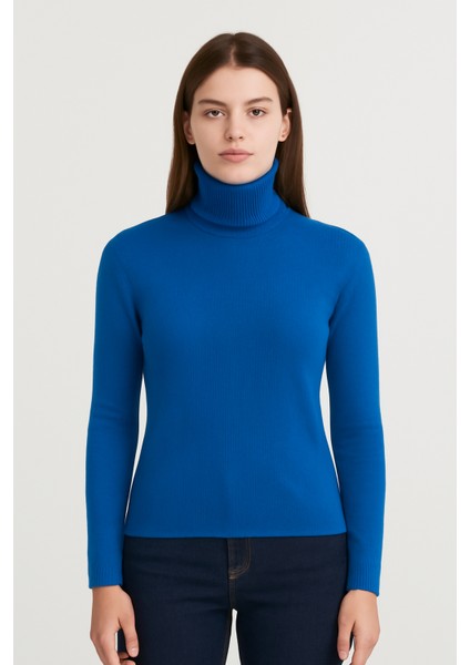 3'lü Paket Kadın Basic Tam Balıkçı Yaka Kazak fiyatları