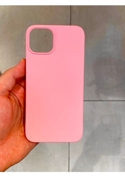 Apple iPhone 13 ve 14 Uyumlu Darbe Emici Koruyucu Şık İçi Kadife Lansman Silikon Kılıf