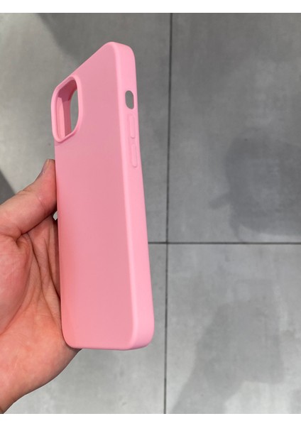 Apple iPhone 13 ve 14 Uyumlu Darbe Emici Koruyucu Şık İçi Kadife Lansman Silikon Kılıf modelleri