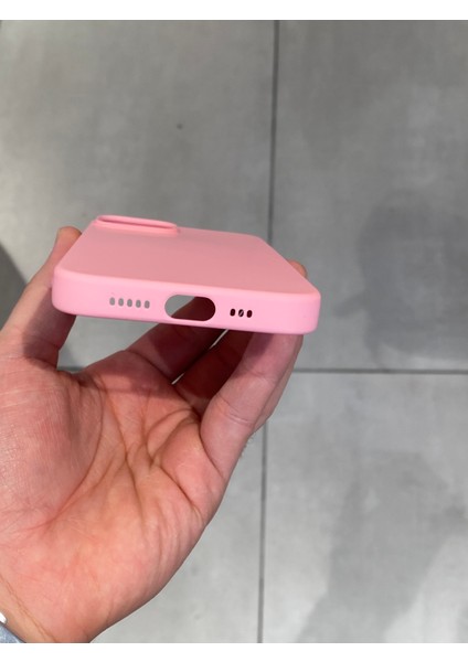 Apple iPhone 13 ve 14 Uyumlu Darbe Emici Koruyucu Şık İçi Kadife Lansman Silikon Kılıf fırsatları