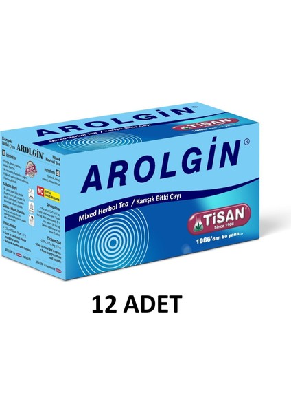 Arolgin Çay x 12 Adet