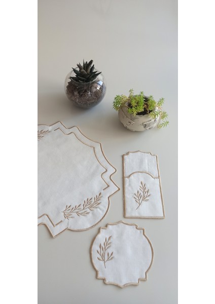 Twig Style 18 Parça Linen Kumaş Amerikan Servis Seti fiyatları