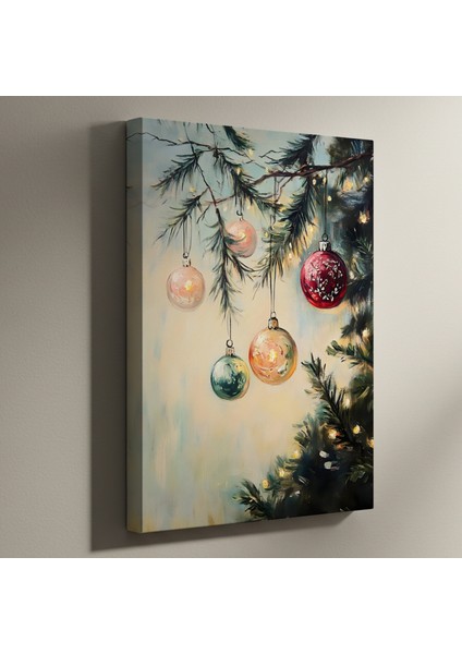 Kış Masalı Noel Süsleri Tablosu