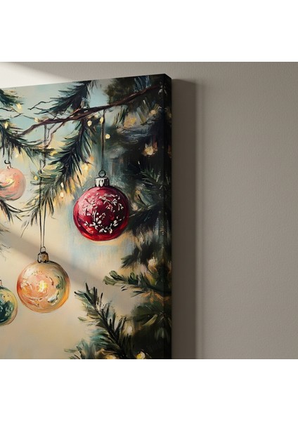 Kış Masalı Noel Süsleri Tablosu indirimleri