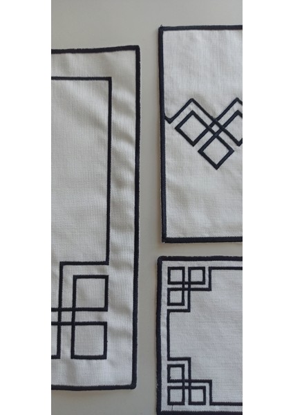 Frame Style 18 Parça Linen Kumaş Amerikan Servis Seti fırsatları