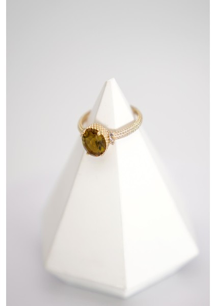 14 Ayar Altın Zultanite Taşlı Yüzük – Işığa Göre Renk Değiştiren Elit Zarafet Dokunuşu modelleri