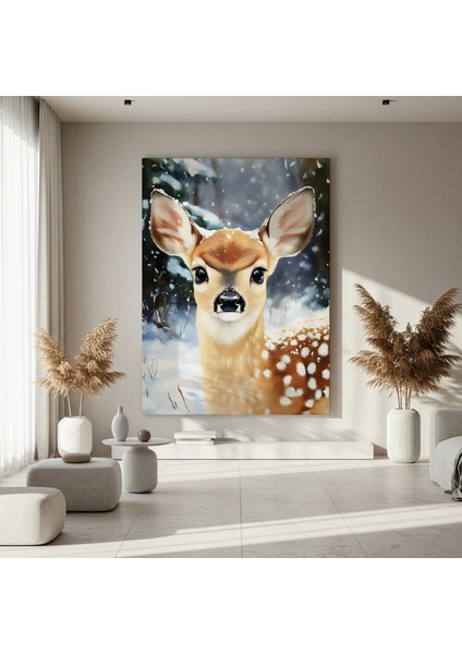 Kış Gecesi Geyiği Tablosu fırsatları