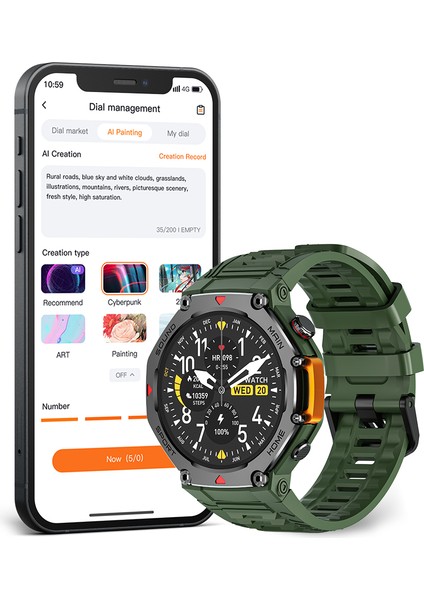 -Harvox Rx-4 Outdoor Akıllı Saat