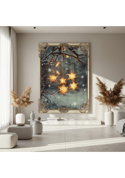 Kış Gecesi Yıldızları Tablosu fırsatları