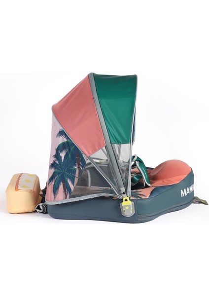 Yüzme Simidi - Tropical Florida, Emniyetli, Gölgelikli ve Ayak Destekli modelleri