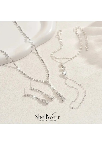 Almyra 925 Ayar Kaplama Set Sevgililer Günü , Annenize Verilecek En Güzel Gümüş Hediyesi fiyatları