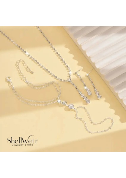 Almyra 925 Ayar Kaplama Set Sevgililer Günü , Annenize Verilecek En Güzel Gümüş Hediyesi fırsatları