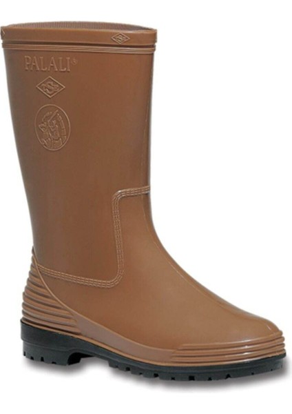 Pvc Kahverengi Kısa Çizme (Bahçe,inşaat,tarım ve Sulama)