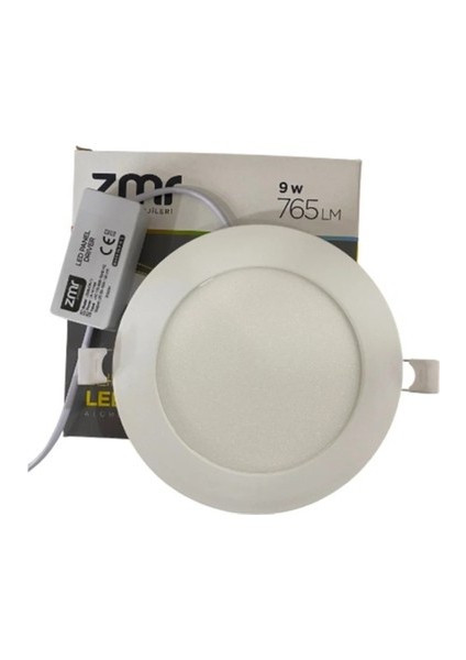 9W Sıva Altı Panel LED Spot Armatür 6500K (Beyaz)