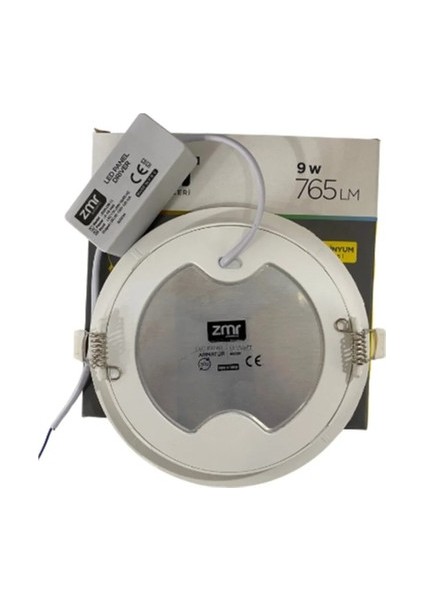 9W Sıva Altı Panel LED Spot Armatür 6500K (Beyaz)