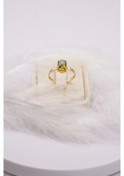 Dikdörtgen Sultanit Taşlı Minimal Altın Yüzük 14 Ayar Zarif Tasarım fiyatları