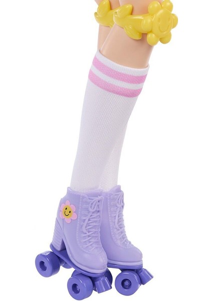 JFX99 Rene - Barbie Dream Besties Paten Partisi Rene Bebek ve Aksesuarları