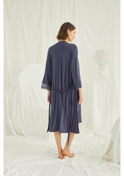 Monamise Dantelli Hamile Lohusa Sabahlık Takımı fırsatları