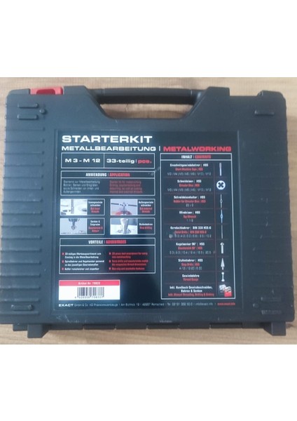 Star-Kit Seti Havşa+Klavuz+Matkap+Delik Genişletici+Pafta+Klavuz Kolu+Pafta Kolu 33 Parça Set fiyatları