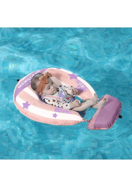 Hot Air Balloon Yüzme Simidi - Pembe, Emniyetli, Gölgelikli ve Ayak Destekli indirimleri