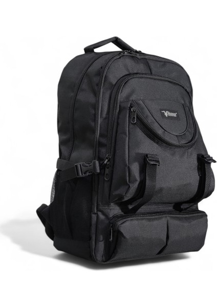 Siyah Laptop Bölmeli Büyük Dağcı Sırt Çantası (Açacak Anahtarlık Hediye) fiyatları