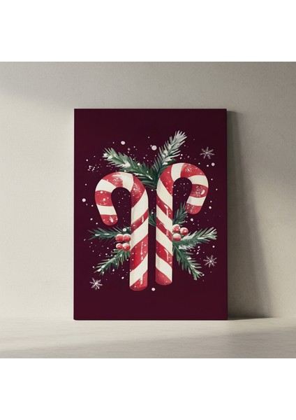 Kış Şeker Kamışı Noel Tablosu fiyatları