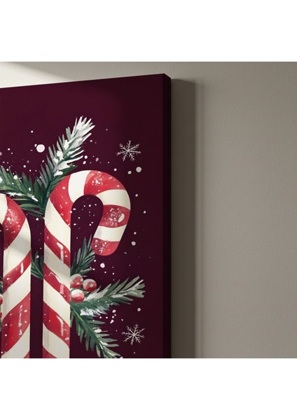 Kış Şeker Kamışı Noel Tablosu indirimleri