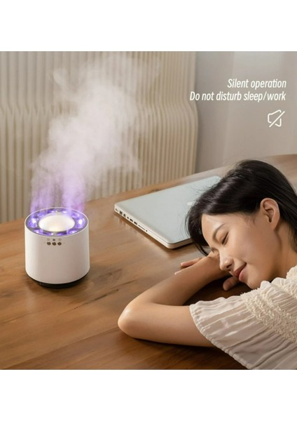 Dinamik Hava Nemlendirici 800ML 6spray Mod Rgb LED Aydınlatma Nemlendirici Difüzör Makinesi