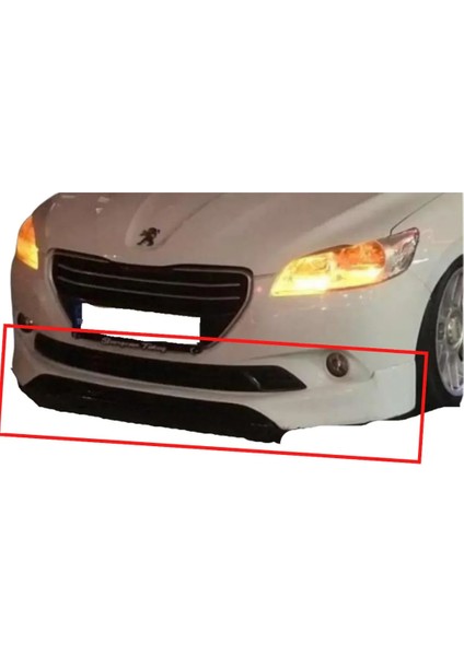 Peugeot 301 Makyajsız Kasa Ön Tampon Eki (( Boyasız ))