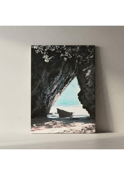 Saklı Koy Plaj Manzarası Tablosu fiyatları