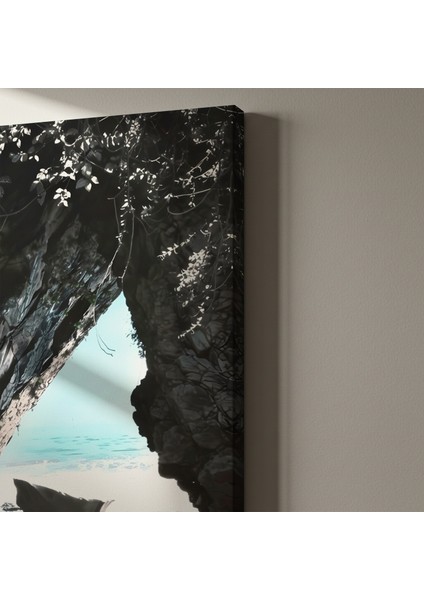 Saklı Koy Plaj Manzarası Tablosu indirimleri