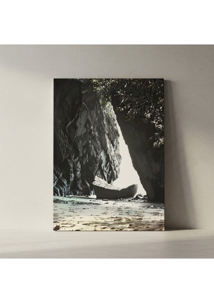 Sahil Mağarası Manzarası Tablosu fiyatları