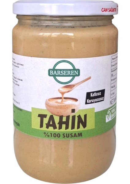Tahin 600 gr Cam Kavanoz