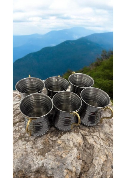 6'lı Krom Ayran Bardağı ve Alüminyum Sürahi 2,5 Lt Set fiyatları