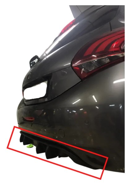 Peugeot 208 Difüzör (( Boyasız ))