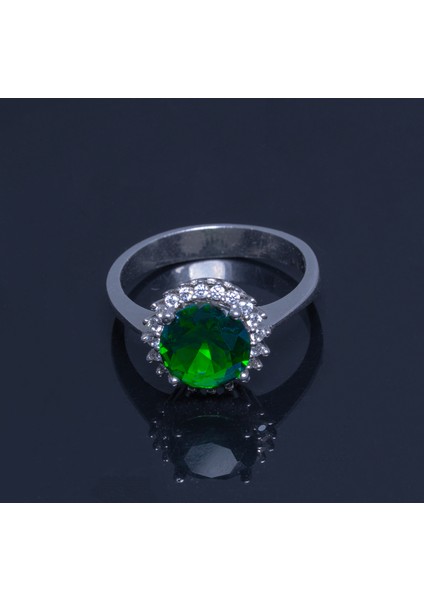 925 Ayar Çiçek Tasarımlı Kadın Yüzük Parmağa Göre Ayarlanır 3.13 gr