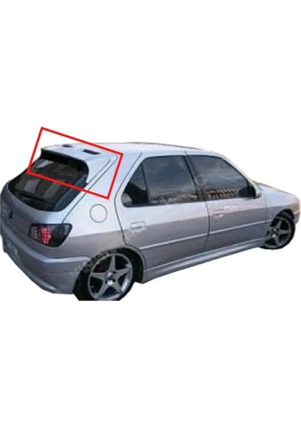 Peugeot 306 Büyük Spoiler (( Boyasız )))