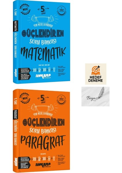 Ankara 5.sınıf Güçlendiren Matematik Paragraf Soru Bankası Hedef Deneme