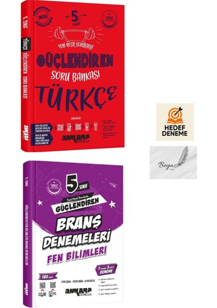 Ankara 5.sınıf Güçlendiren Türkçe Soru Fen Bilimleri Branş Denemeleri Hedef Deneme