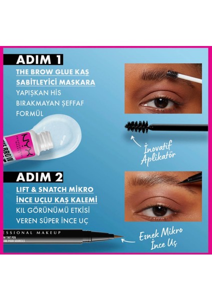 The Brow Glue Instant Brow Styler-Şeffaf Kaş Sabitleyici Maskara fırsatları