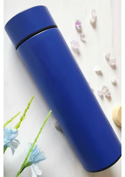 Kişiye Özel 500ML Dijital Göstergeli 304 Çelik Kedi Baskılı Akıllı Termos - Isı Korumalı Şişe modelleri