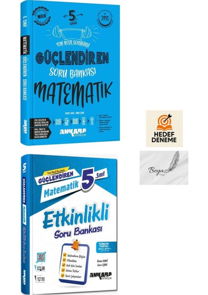 Ankara 5.sınıf Güçlendiren Matematik Soru Matematik Etkinlikli Soru Bankası Hedef Deneme