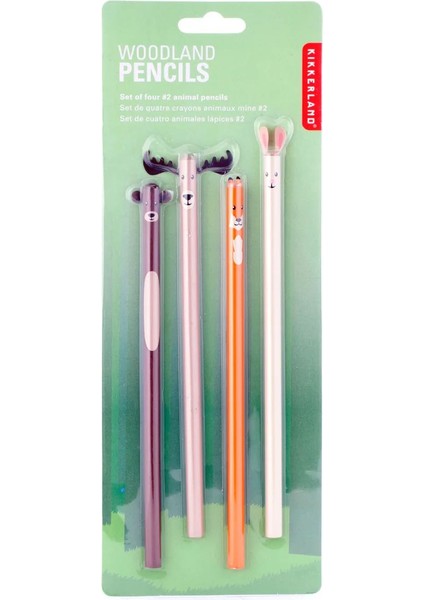 Wooden Ahşap Orman Kalem Seti fırsatları