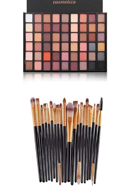 Ake Up Için 20'li Profesyonel Yumuşak Makyaj Fırça Seti Siyah Renk Sevgiliye Hediye Kadına Özel fiyatları