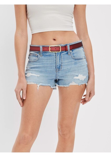 %100 Hakiki Deri, Gold Renk Tokalı Yavruağzı 3 cm Kadın Kemeri, Pantolon Kemeri, 3CMKDN50