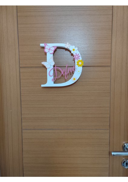 Bebek/çocuk Kapı ve Masa Süsü Isime Özel Üretim Model 3 fiyatları
