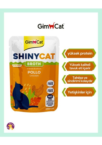 Shinycat Pouch Tavuklu Kedi Maması 70 gr fiyatları